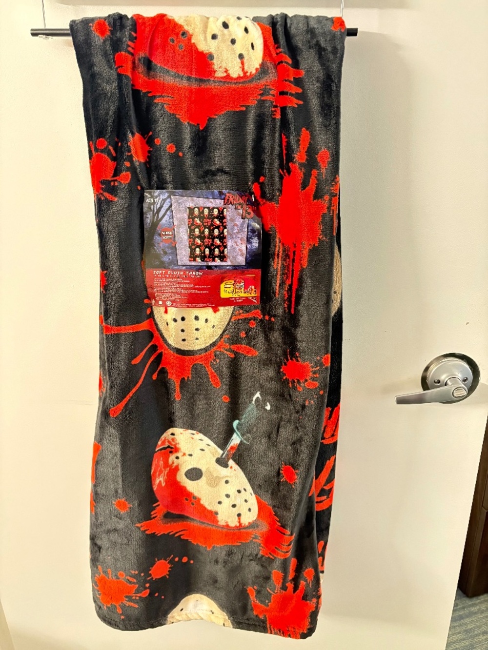 Brand New 2026 Halloween Friday The 13th Throw Blanket - 50”x 70”